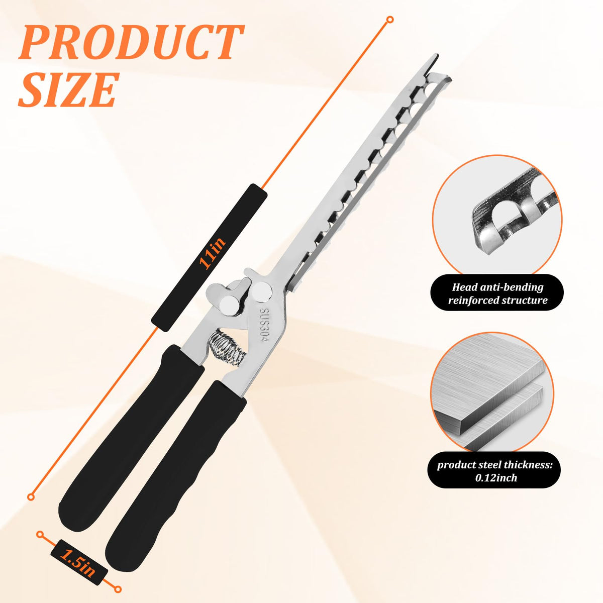 PRC STANDARD rib skinner in use on ribs for even prep