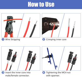 PRECIHW compatible with PV cables 2.5–6 mm² for versatile solar wiring.