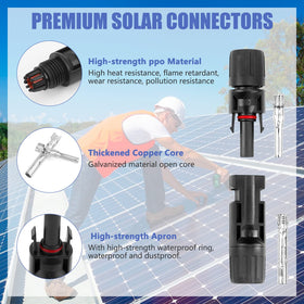 PRECIHW included spanners simplify installation and connector assembly for PV arrays.