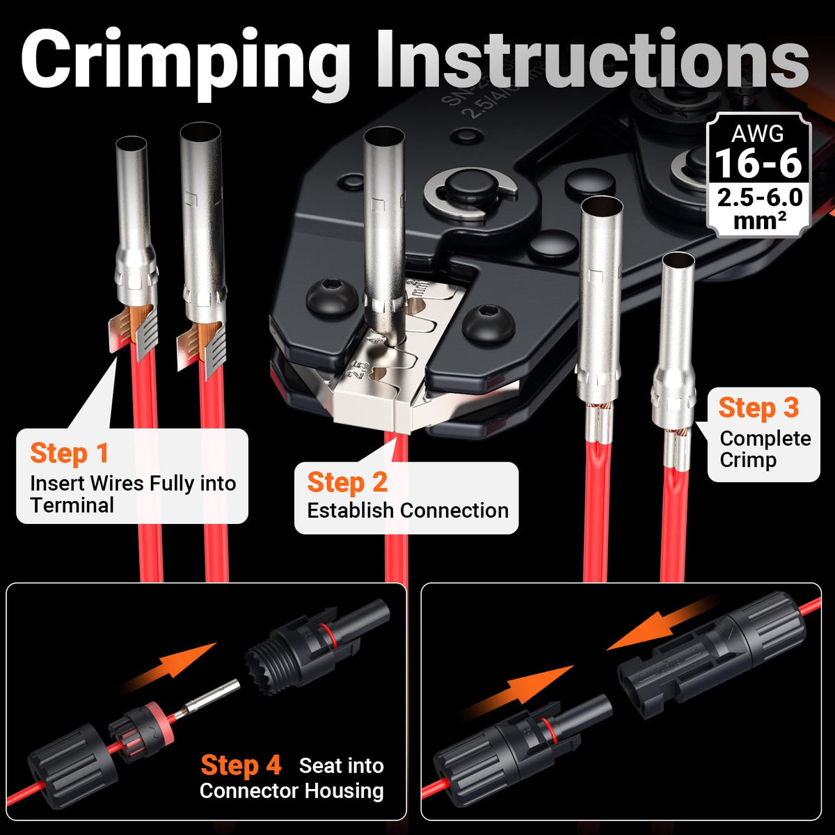 Preciva MC4 connectors, 10 pairs, for versatile solar installations