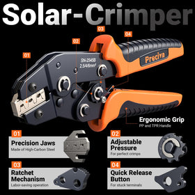 Preciva solar connector spanners for quick secure connections