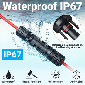 Preciva zinc plated copper core MC4 connectors ensure weatherproof seals