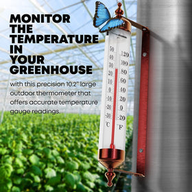 Premier Products garage thermometer suitable for indoor or outdoor use.