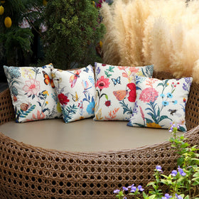 Premillow easy-care pillow covers upgrade poolside or balcony seating.