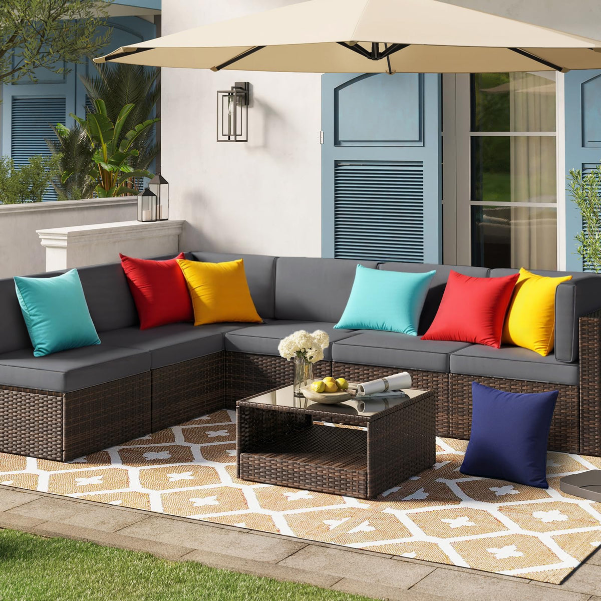 Premillow navy outdoor cover by poolside quick-dry outdoor-ready.