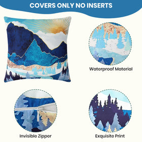 Premillow waterproof fabric closeup shows durable canvas for outdoor seating.