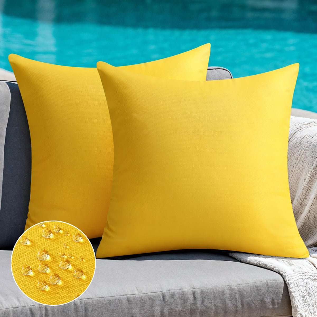 Perfect for sofa, bench, chair, or outdoor lounge.