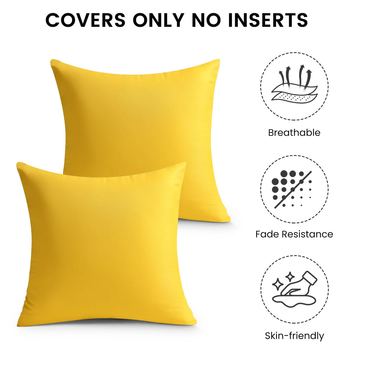 Waterproof Premillow outdoor cover protects cushions from splashes and light rain.
