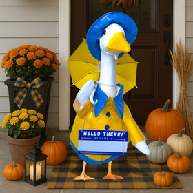 Premium Boutik goose clothes make a charming gift for garden decor lovers