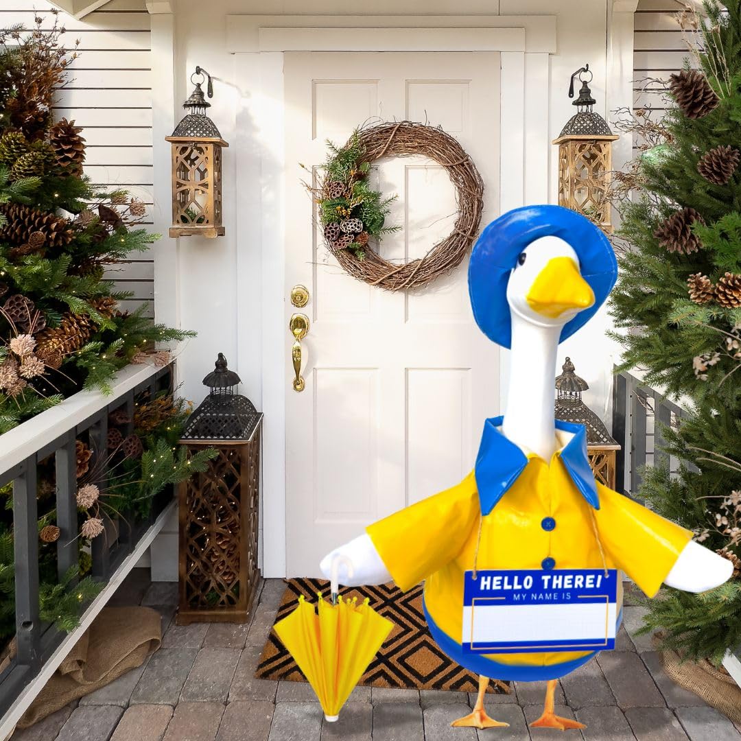 Premium Boutik outdoor garden decor outfits elevate seasonal display on statues