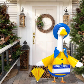 Premium Boutik outdoor garden decor outfits elevate seasonal display on statues