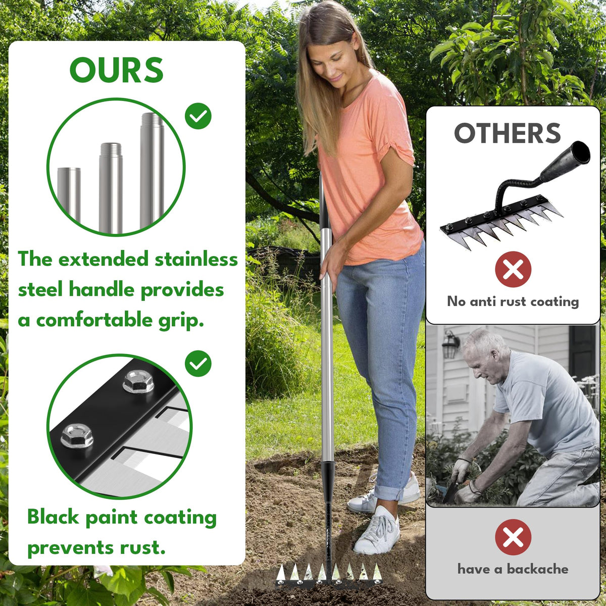 Premjin carbon steel construction delivers lasting durability in tough soils.