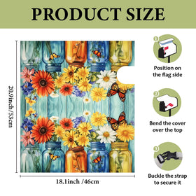 PRESSINART waterproof polyester mailbox cover withstands rain and sun
