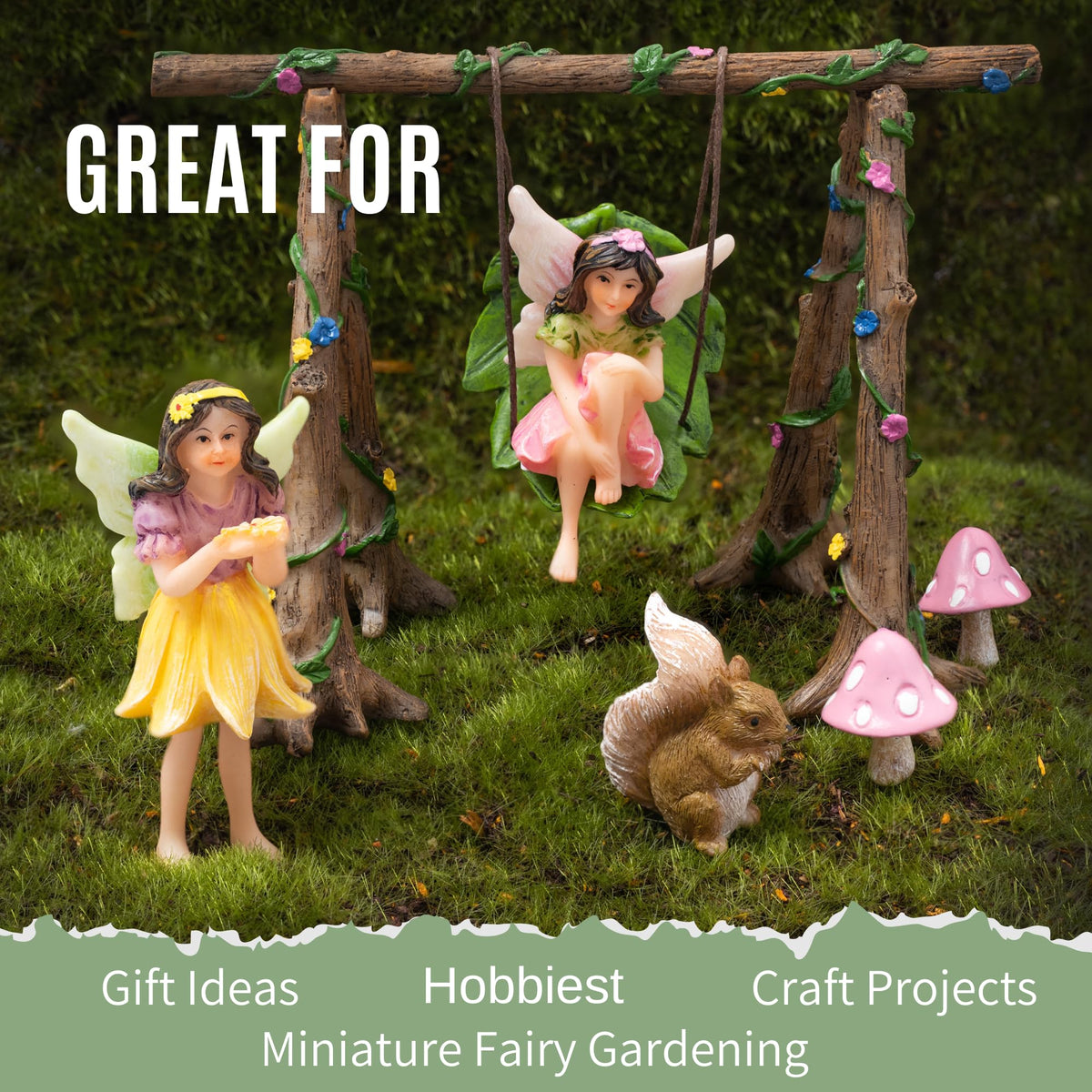 PRETMANNS garden display set blends with existing outdoor plantings
