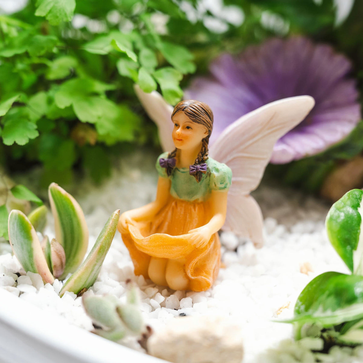 PRETMANNS color-rich fairy figures brighten any balcony display