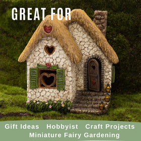 Pretmanns fairy house UV-paint detail resists sun fading for lasting color
