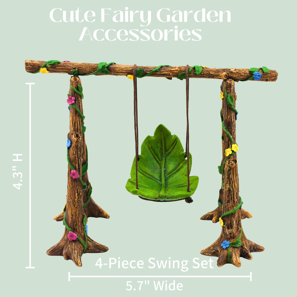 PRETMANNS fairy village kit provides a complete display for gardens
