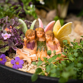PRETMANNS miniature garden decor—compact, charming accents for shelves or patios.