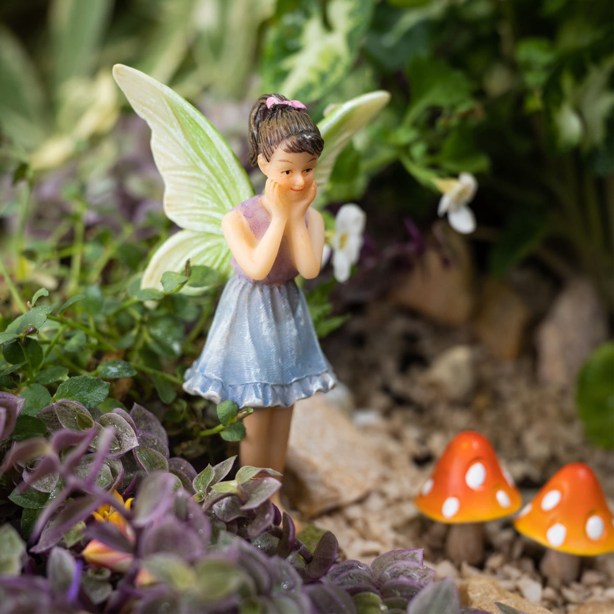 PRETMANNS gift-ready packaging for a fairy garden kit