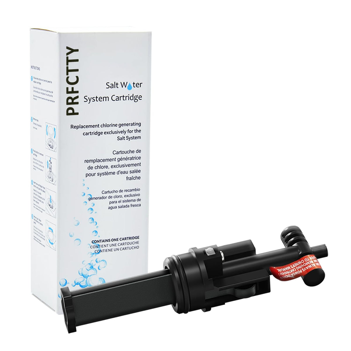 PRFCTTY box shows eco-friendly design and long-lasting four-month care