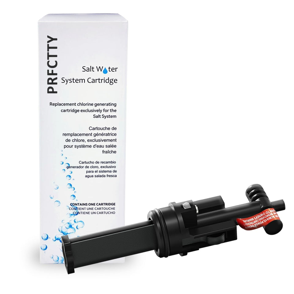 PRFCTTY Salt System Cartridge front view for easy spa maintenance