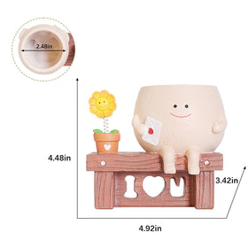 Pricetail Rustic bench with I Heart U carving enhances warm home styling