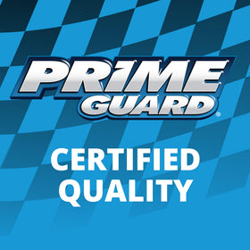 Prime Guard Bar & Chain Oil on bar and chain reduces wear and friction.