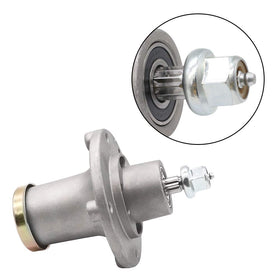 Prime-Swift 539112170 spindle side view demonstrates precise fit for compatible decks.
