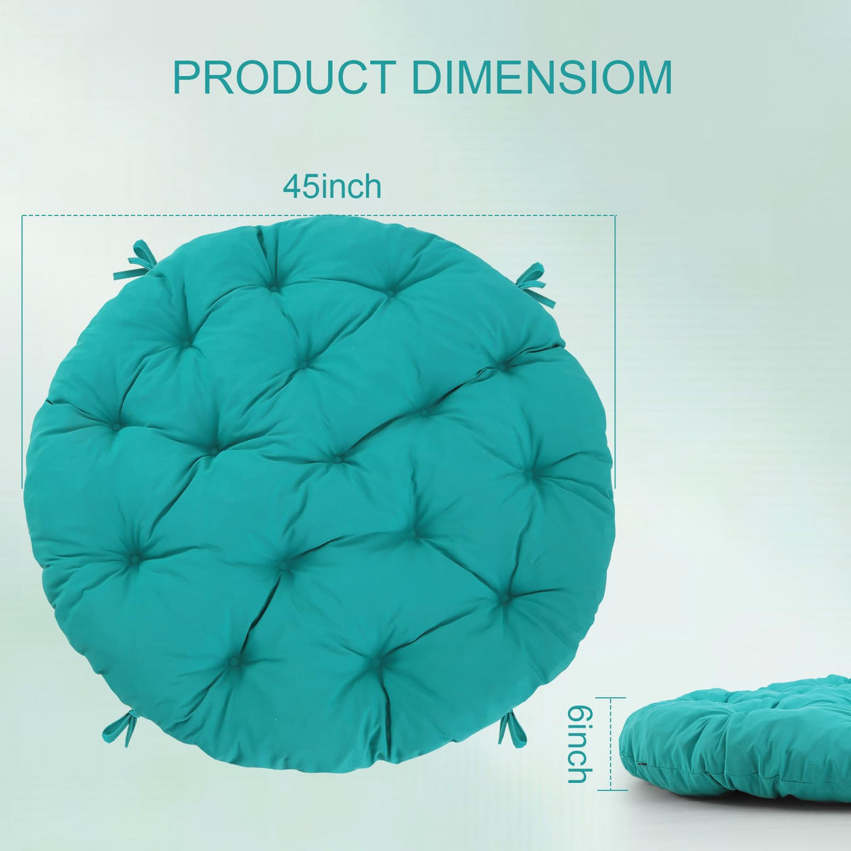 Easy spot-clean care keeps PrimePATIO cushion looking fresh between uses.
