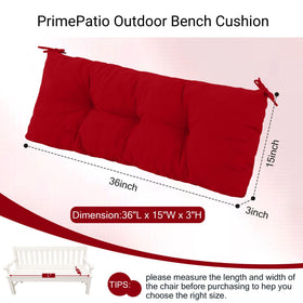 PrimePATIO weatherproof fabric detail on surface.