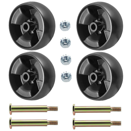 PrimeSwift 734-04155 deck wheel kit for Cub Cadet XT2 and LX42 enables smoother mowing on uneven terrain