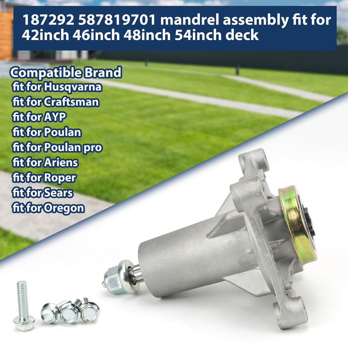 Prime&Swift 187292 top bearing ensures durable operation
