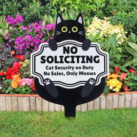 Primo Lines Weatherproof no soliciting sign ensures clear boundary notices year round.
