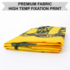 PringCor flag with Gadsden tread meme details, easy to display outdoors