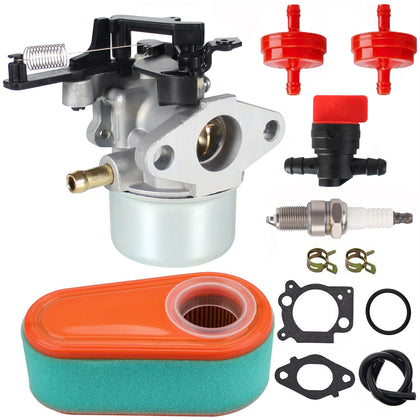Pro Chaser carburetor front view showing precise fit for Briggs and Stratton engines for reliable performance.