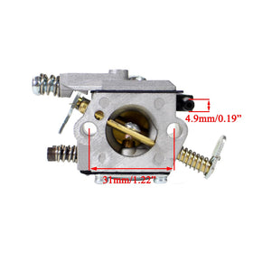 Pro Chaser carburetor package including fuel line and oil line