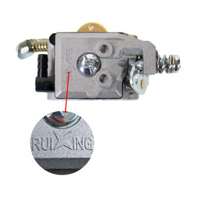 Pro Chaser Ruixing OEM carburetor kit with essential lines for quick repairs