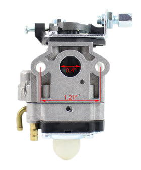 Pro Chaser TB2BP-EC carburetor in packaging with components for replacement.