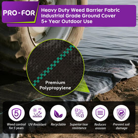 Close-up of PRO-FOR fabric showing durable dense weave