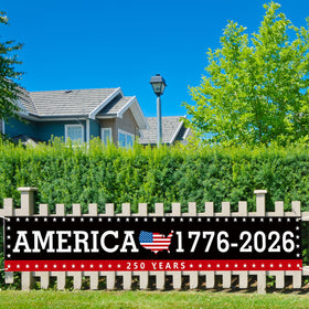 Probsin 250th anniversary banner enhances family celebrations and community pride.