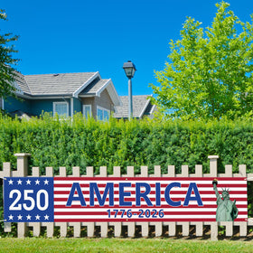 Probsin 250th Anniversary banner indoor-decor option for durable celebrations.
