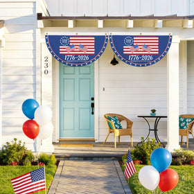 Probsin lightweight, durable bunting resists sun and wind