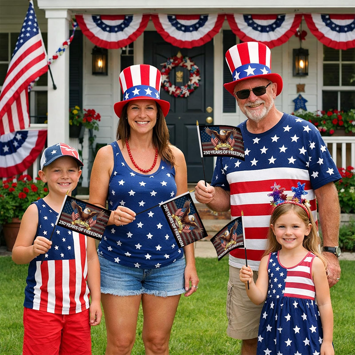 Probsin parade flags durable and quick-drying for outdoor use