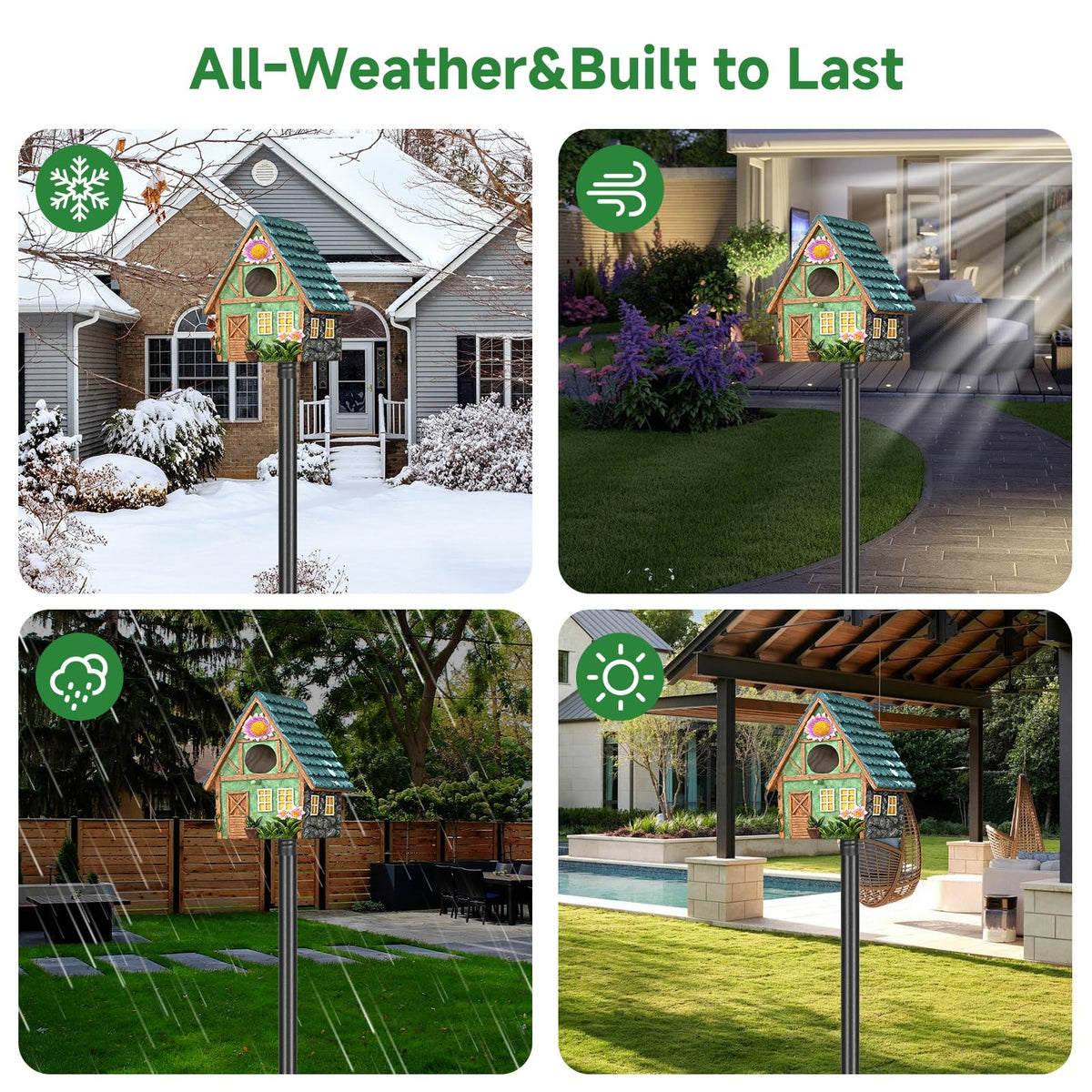 PROERR All-weather backyard mount suitable for balconies and forests