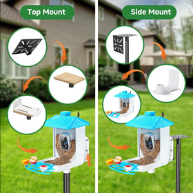 PROERR Easy 5-minute tool-free assembly shown in a garden setting