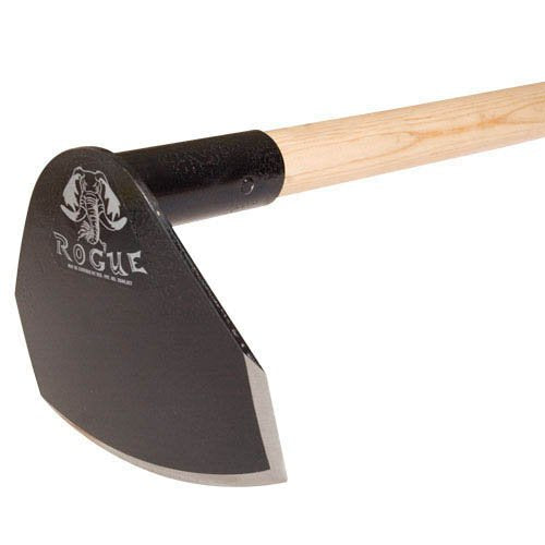 Prohoe Rogue Hoe welded blade and socket for heavy-duty durability.