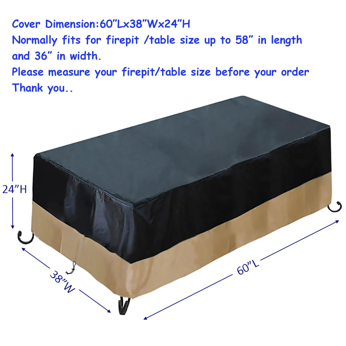 ProHome Direct waterproof 600D polyester close-up illustrating durable outdoor protection
