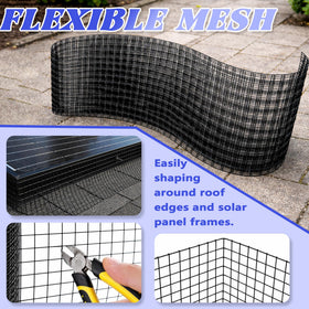 PROLEE rust-resistant mesh close-up shows durable PVC coating