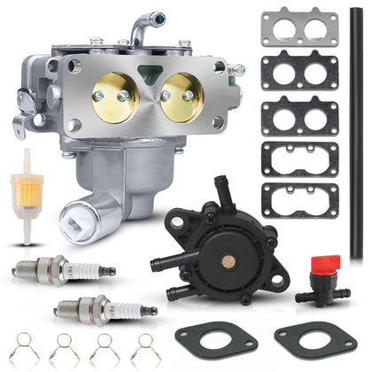 ProMintu carburetor angled view shows John Deere compatibility for reliable starts.