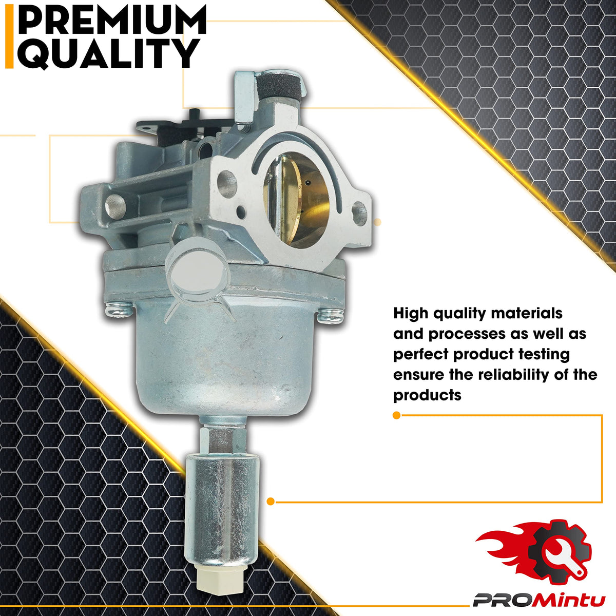 Promintu carburetor Briggs Stratton kit ready for install with all components